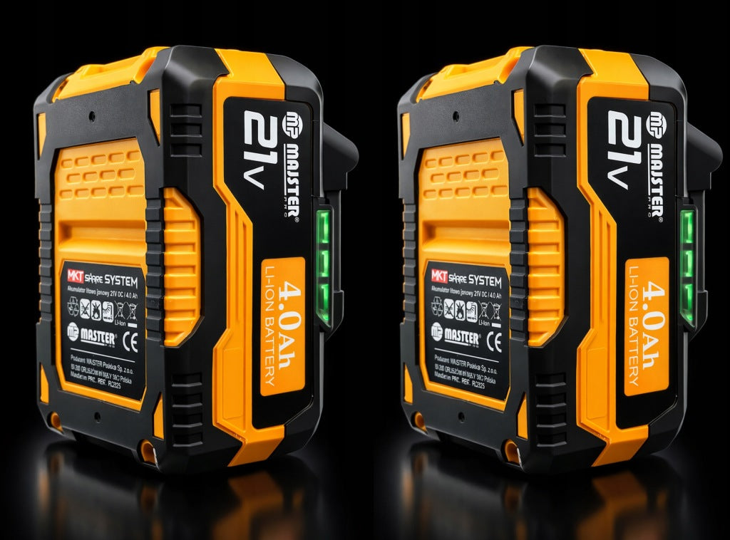 Akutoitega elektriline kettsaag 2x4Ah Majster PRO