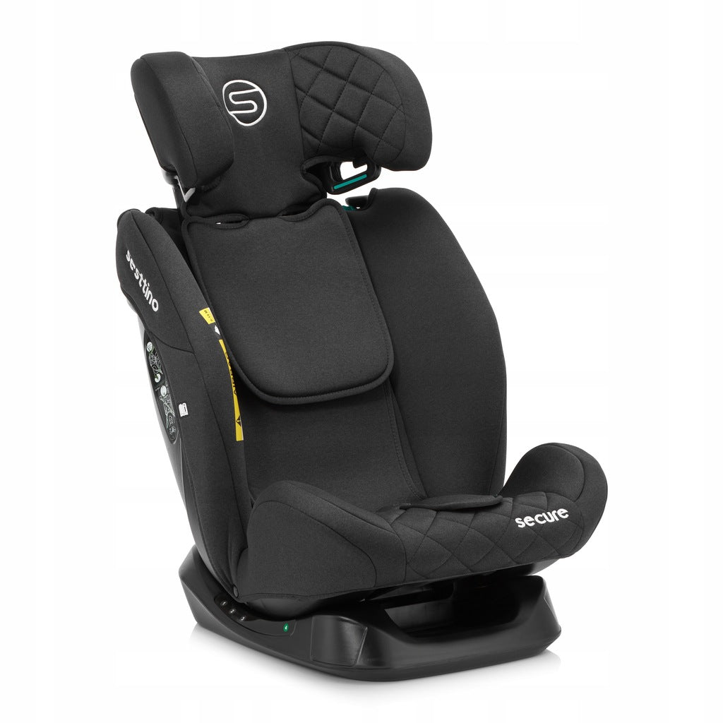 Sesttino SecurePro vaikiška automobilinė kėdutė 0-36 kg, saugi 40-150 cm