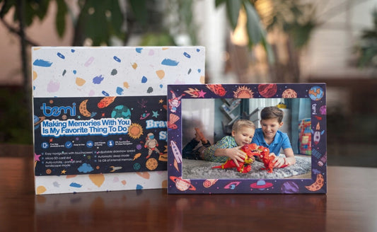 10,1 colio skaitmeninis nuotraukų rėmelis su WiFi ryšiu ir atspaudais, rožinis