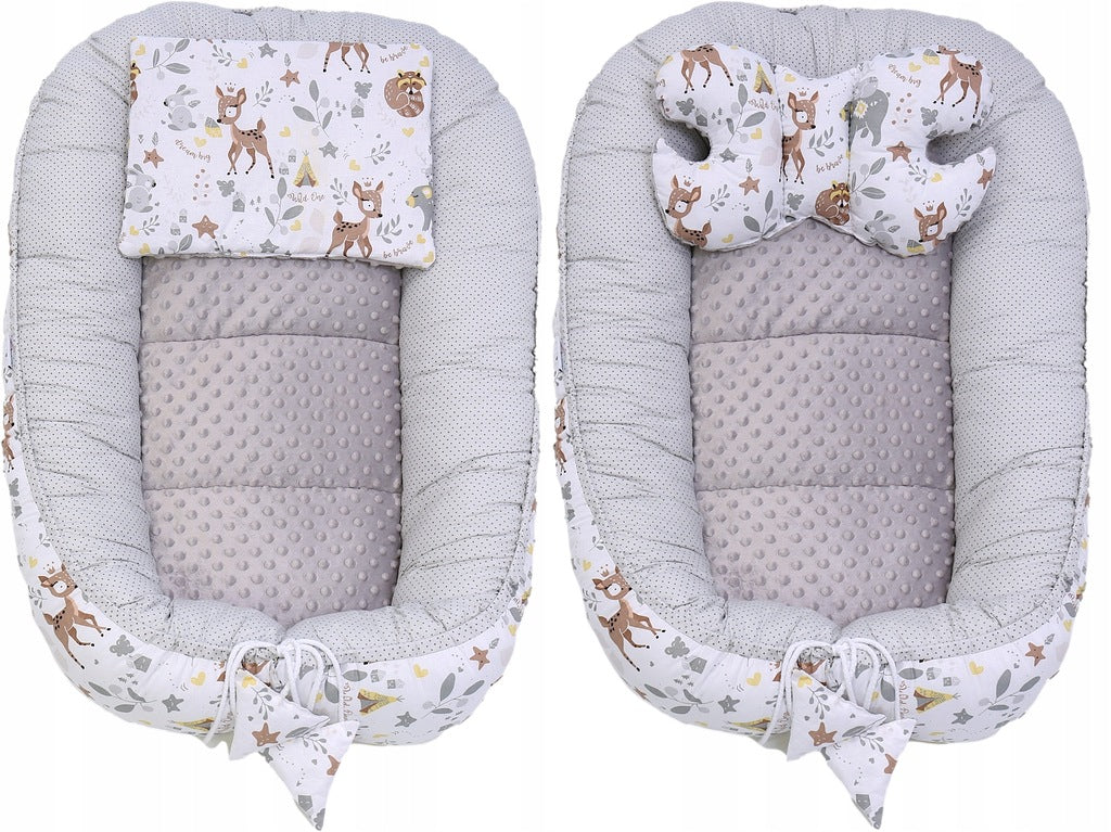 Imiku pesapesa "Minky" komplekt XXL "BabyMam" 7 osa