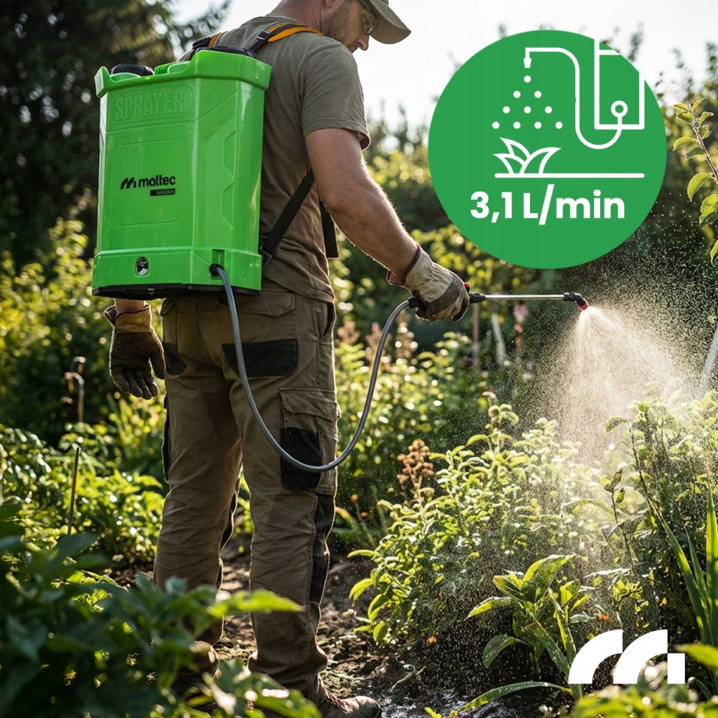AKUMULATORA DĀRZA SMIDZINĀTĀJS 20L