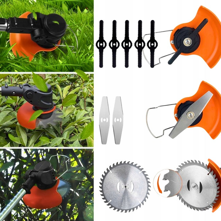 1000 W belaidis trimeris su dideliu rinkiniu