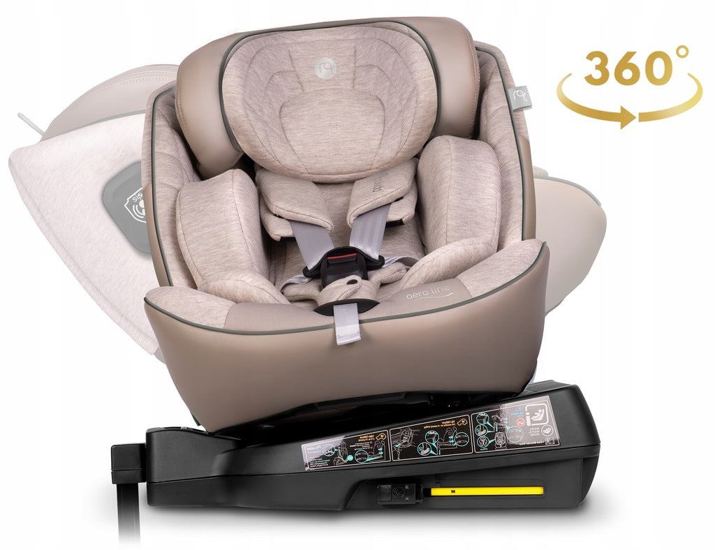 PASUKAMA AUTOMOBILINĖ KĖDUTĖ su KOJA 0-36KG ISOFIX NUKIDO I-SIZE 40-150cm