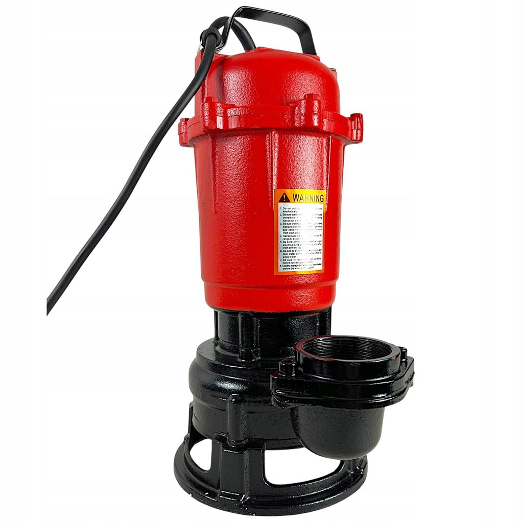 Puhas- ja mustaveepump septikutele, purustajaga, malm, 3300 W, 30 m voolik