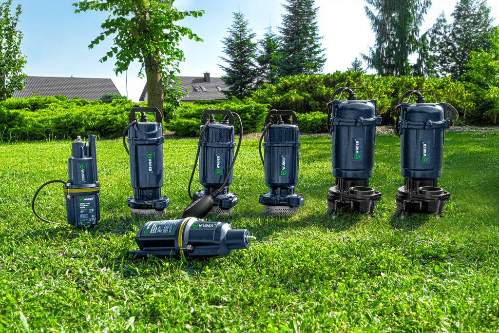 Puhas- ja mustaveepump hakkuri, 30 m Fastfix vooliku ja 750 W mootoriga
