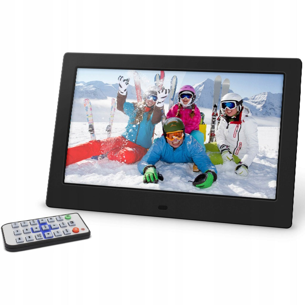 10,1 colio juodas skaitmeninis nuotraukų rėmelis