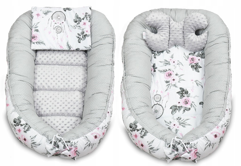 Beebipesa „Minky“ XXL komplekt „BabyMam“, 7-osaline