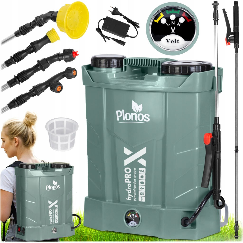 Slėginis, elektrinis kuprinės formos purkštuvas, 85 cm
