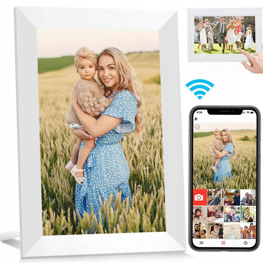 SKAITMENINIS NUOTRAUKŲ RĖMELIS SU WIFI JUTIKLINIU EKRANU, 32 GB, 10