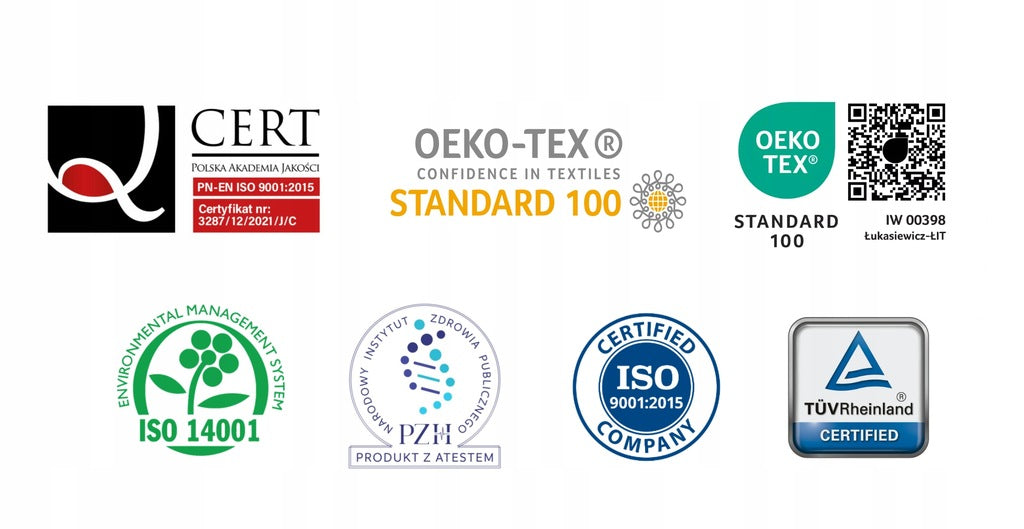 120x200 putų masažinis čiužinys, 20 cm vidutinio kietumo, ECO COMPLEX