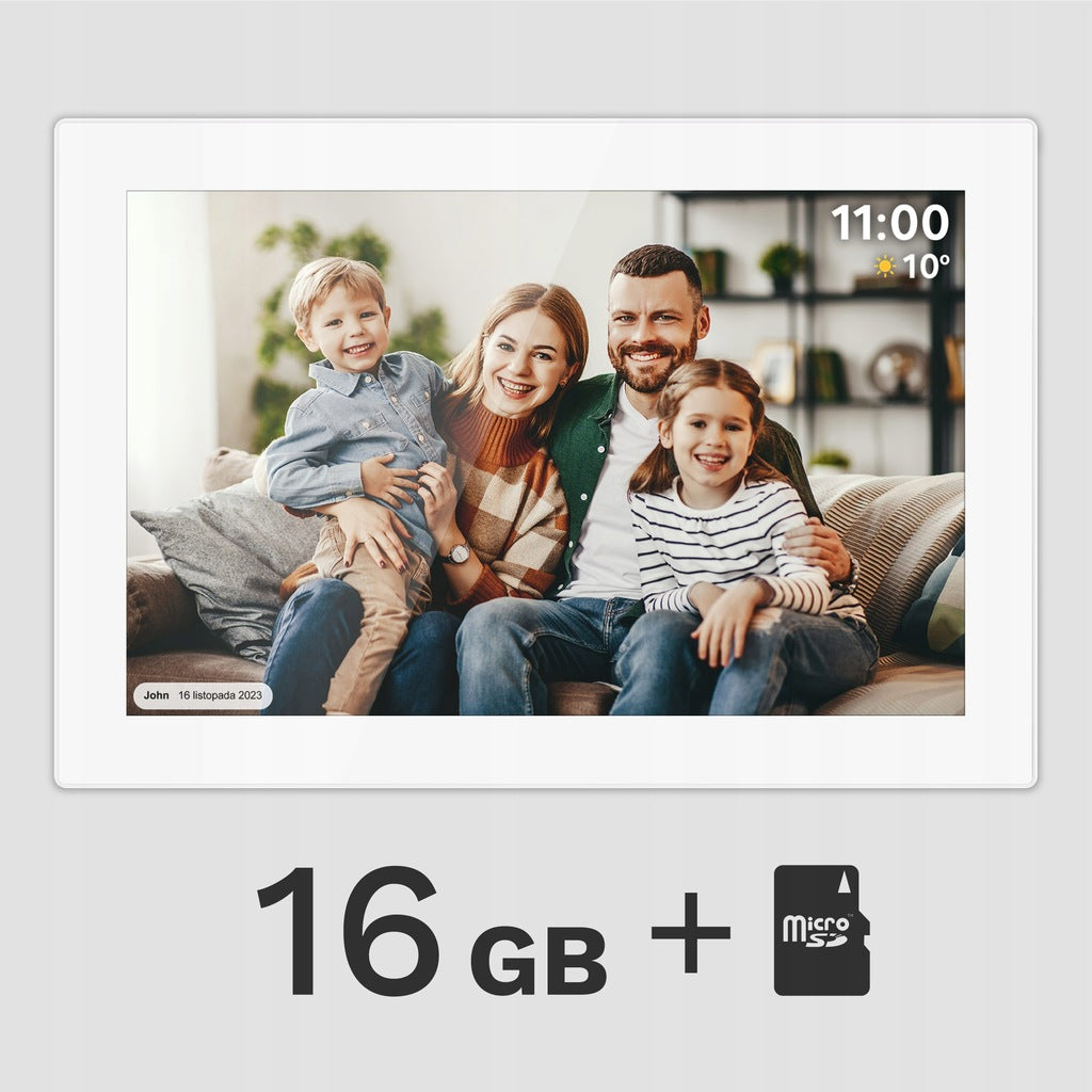 Skaitmeninis nuotraukų rėmelis FRAMEO Wi-Fi 10.1