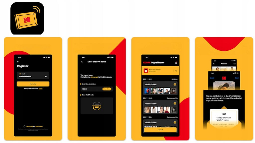 10,1 colio skaitmeninis nuotraukų rėmelis su jutikliniu ekranu, nuotraukos, vaizdo įrašai, Wi-Fi programėlė