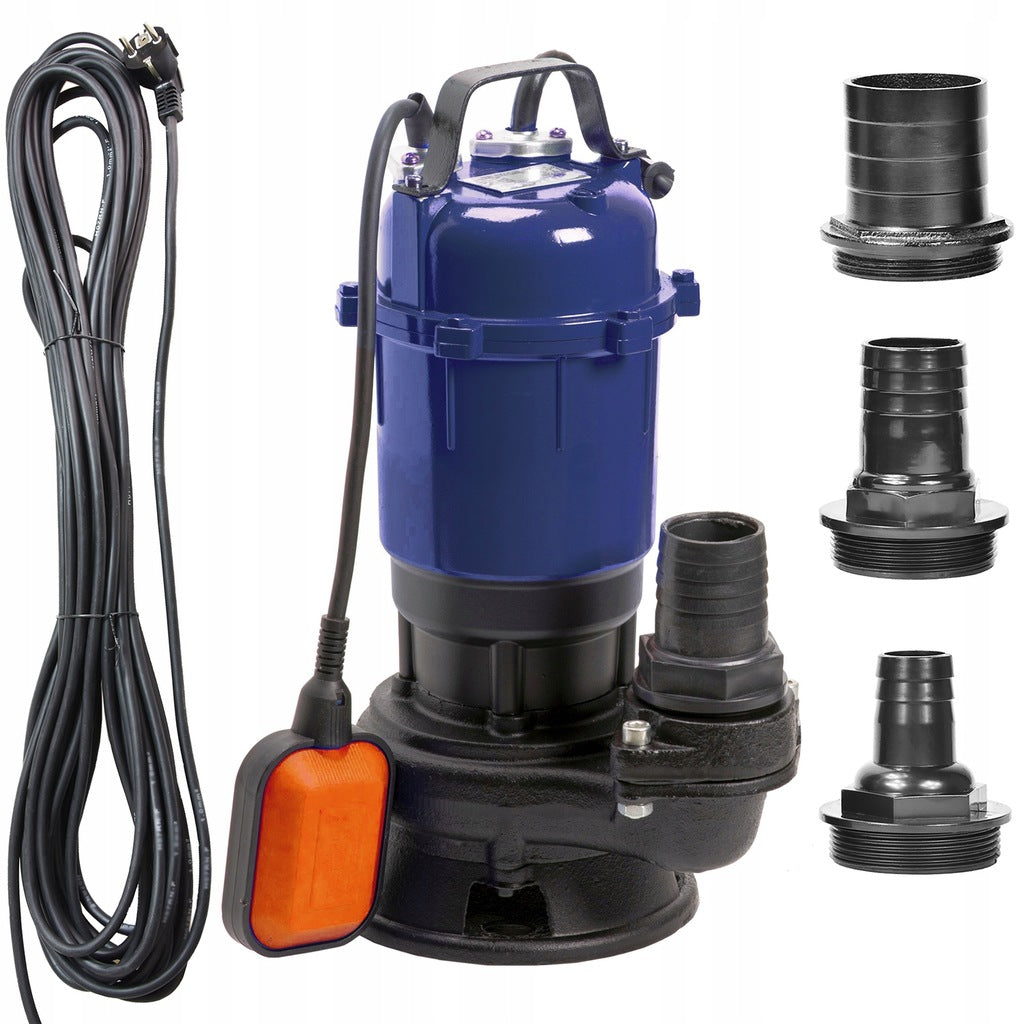 Sukelpump jäikade osakeste purustajaga 750W