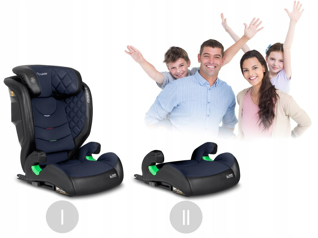 AUTOISTE 15–36 KG ISOFIX NUKIDO LOUIS I-SIZE BASIC