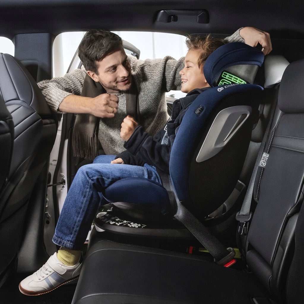 KINDERKRAFT pasukama automobilinė kėdutė I-GROW 2 PLUS ISIZE ISOFIX 0-36 KG