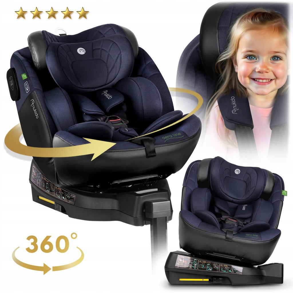 Aero besisukanti vaikiška automobilinė kėdutė 0-36KG