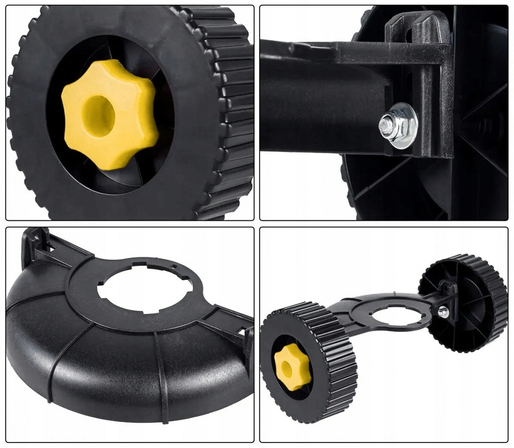 Trimeris su ratukais Baterija: 24 V 1500 mAh ličio