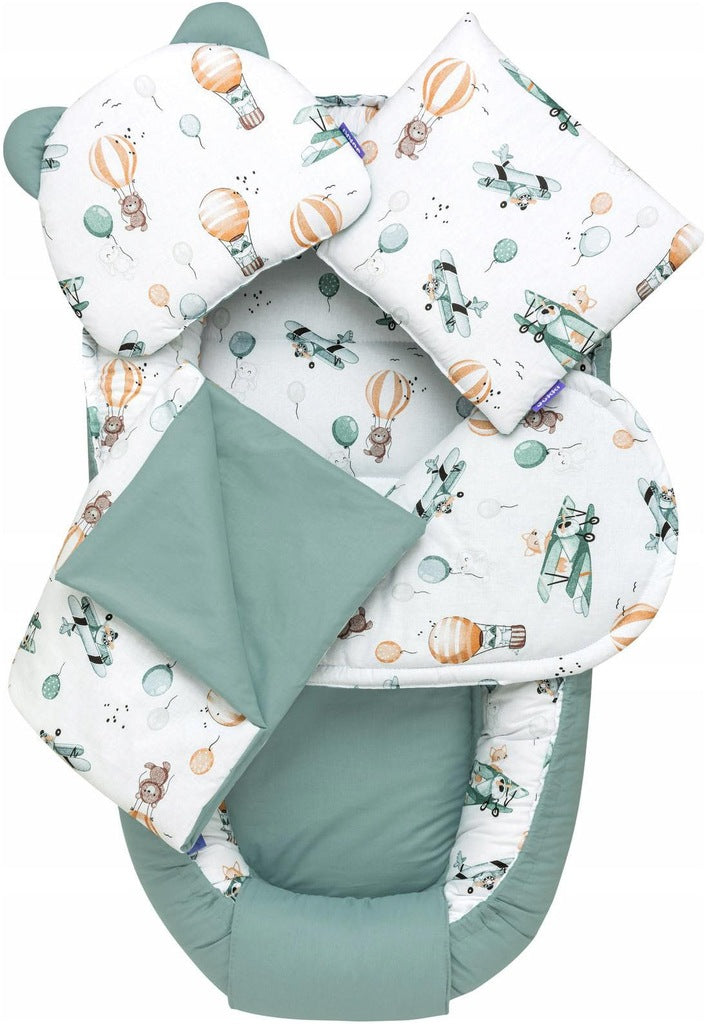 Puuvillane beebikomplekt 5in1 YUCKA COCOON