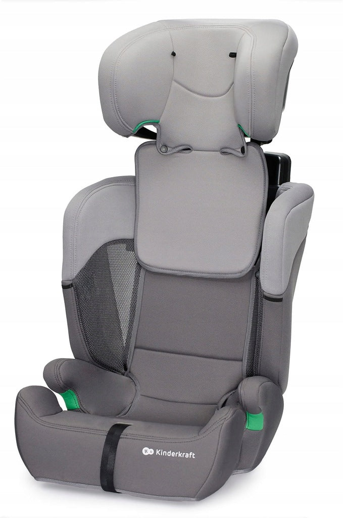 Kinderkraft Comfort Up i-Size automobilinė kėdutė, 76-150 cm, 9-36 kg, pilka