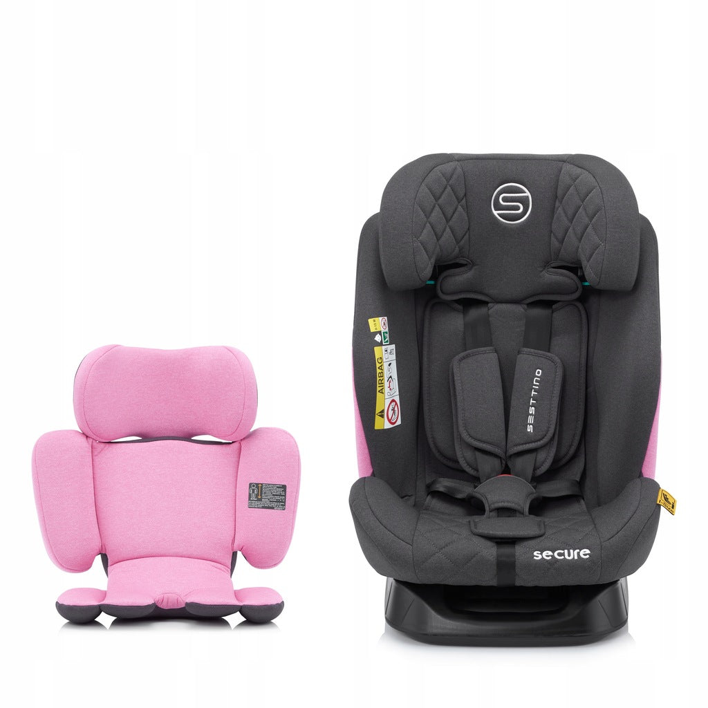 Sesttino SecurePro vaikiška automobilinė kėdutė 0-36 kg, saugi 40-150 cm