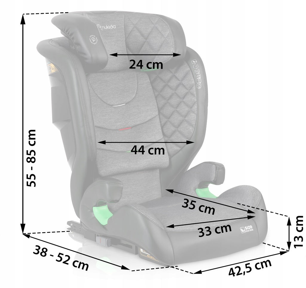 Louis laste turvatool 15–36 kg ISOFIX I-SIZE BASIC