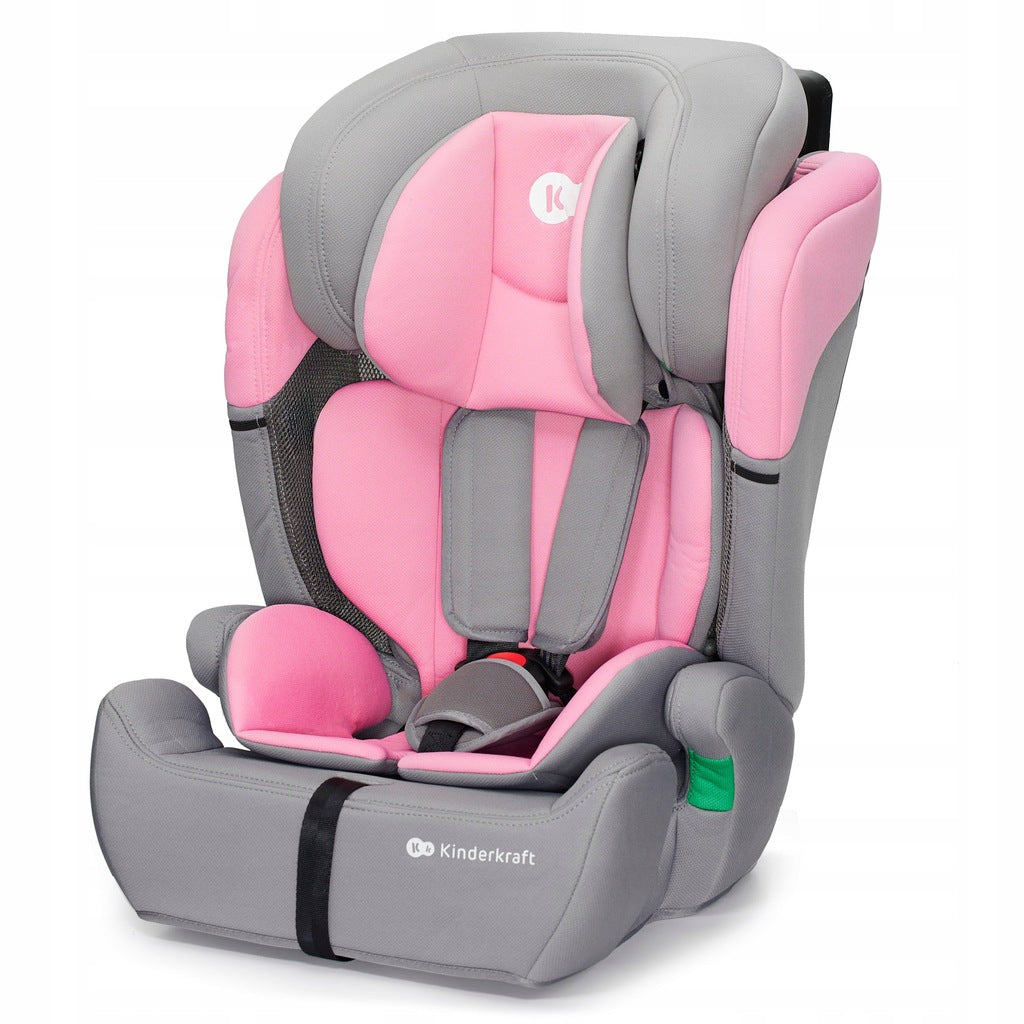 Kinderkraft Comfort Up 2 automobilinė kėdutė, rožinė, 9-36 kg