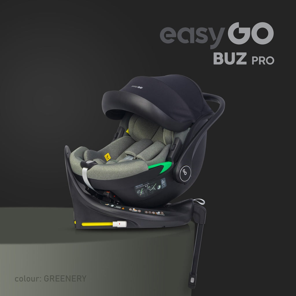 Pasukama vaiko automobilinė kėdutė su ISOFIX pagrindu 2in1 i-SIZE 0-13KG