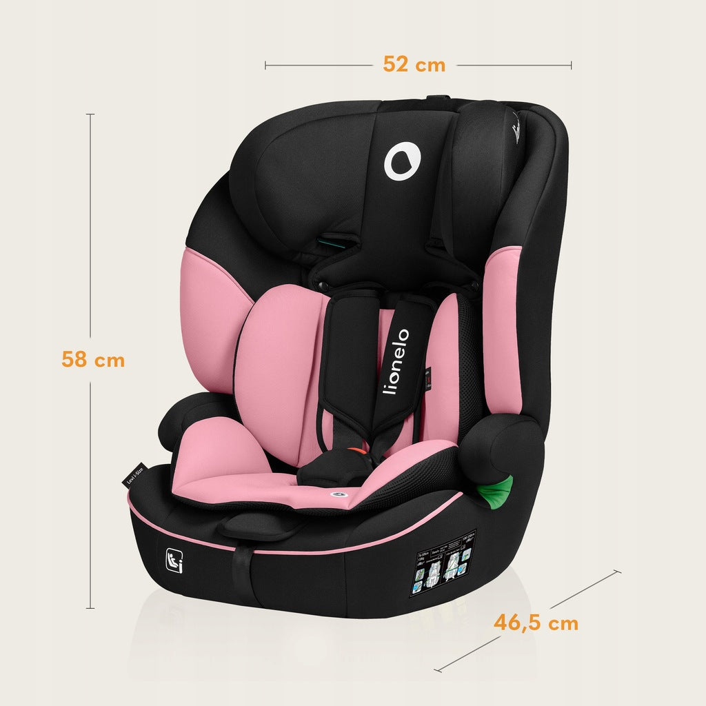 Automobilinė kėdutė 76-150 cm, 9-36 kg, Lionelo LEVI I-SIZE