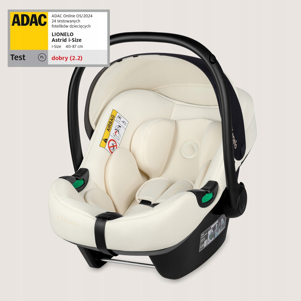 Automobilinė kėdutė 0-13 kg, 40-87 cm. ADAC sertifikatas