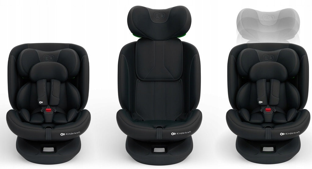 KINDERKRAFT pasukama automobilinė kėdutė I-GROW 2 PLUS ISIZE ISOFIX 0-36 KG