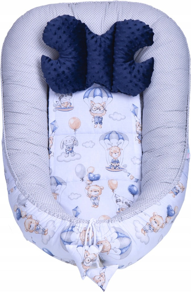 Beebipesa „Minky“ XXL komplekt „BabyMam“, 7-osaline