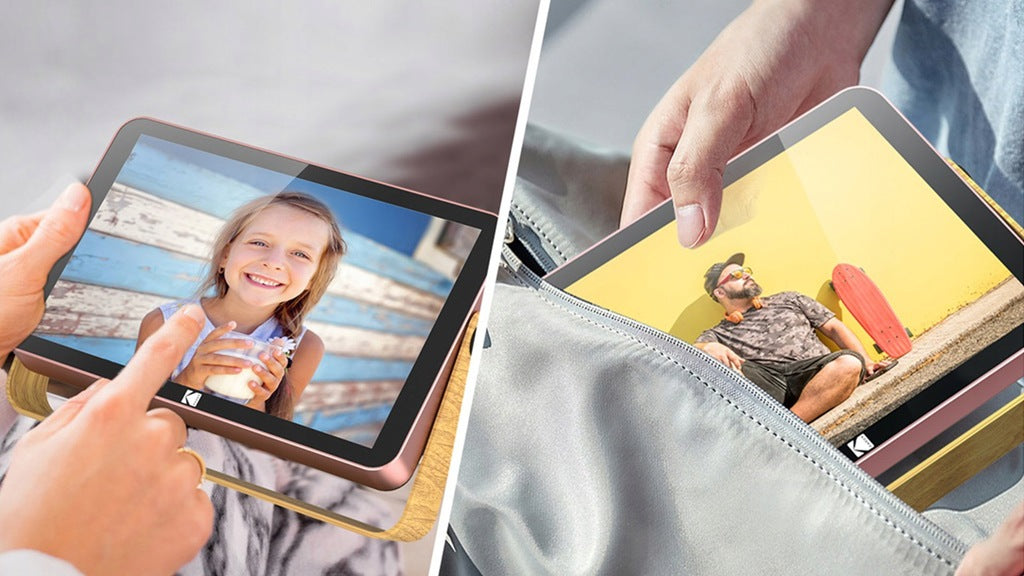 KODAK skaitmeninis nuotraukų rėmelis su jutikliniu ekranu, nuotraukoms ir vaizdo įrašams, 10,1 colio