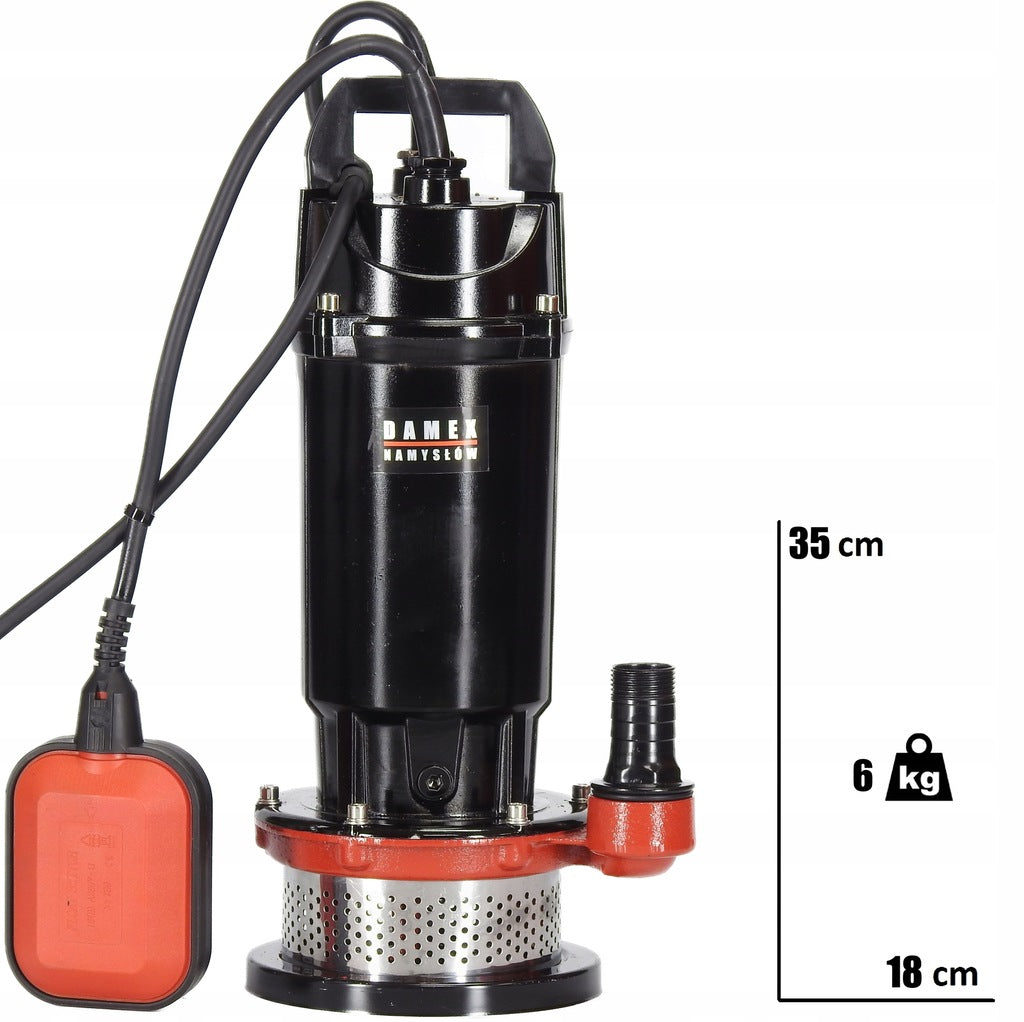Sukeldatav pump sisseehitatud filtriga puhtale ja mustale veele 370W