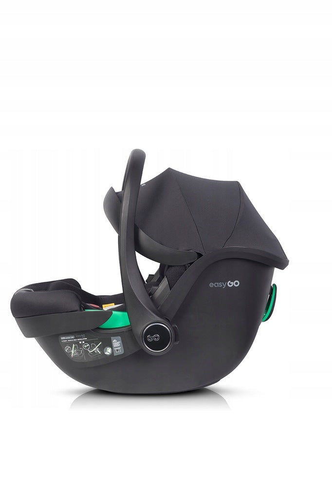 PASUKAMA AUTOMOBILINĖ KĖDUTĖ + ISOFIX PAGRINDAS I-SIZE 0-13 KG 0-87 CM