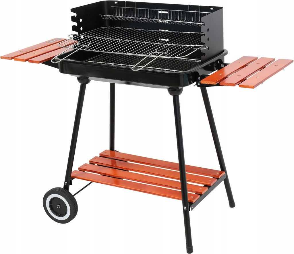 Söegrill riiulitega, rest 53x33 cm