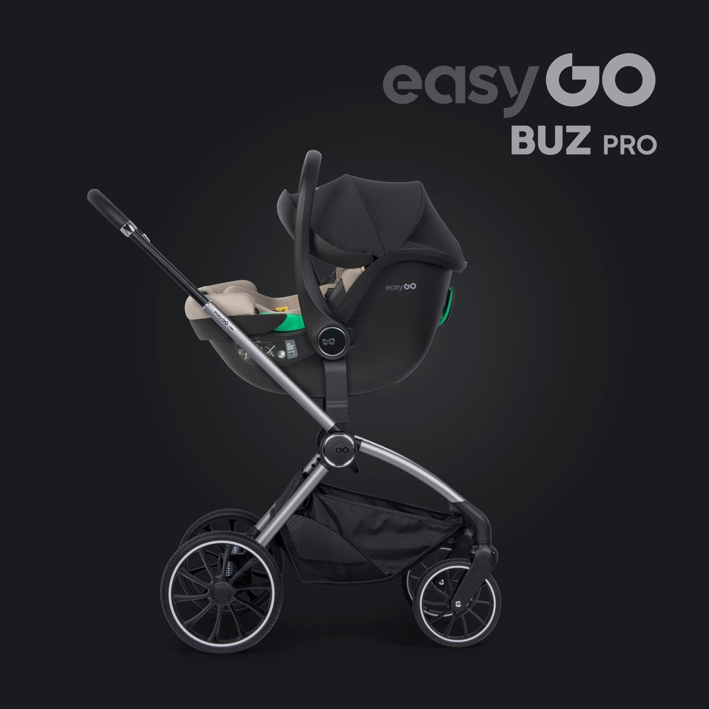 BUZ PRO autokrēsliņš ar grozāmu ISOFIX bāzi I-SIZE 0-13 KG 0-87 CM RWF