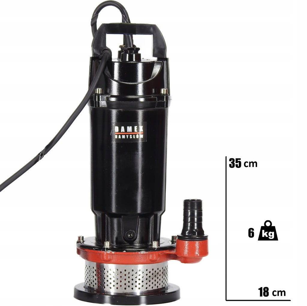 siurblys su įmontuotu filtru švariam ir nešvariam vandeniui 370w