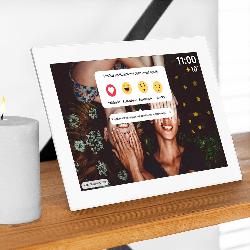 Skaitmeninis nuotraukų rėmelis FRAMEO Wi-Fi 10.1