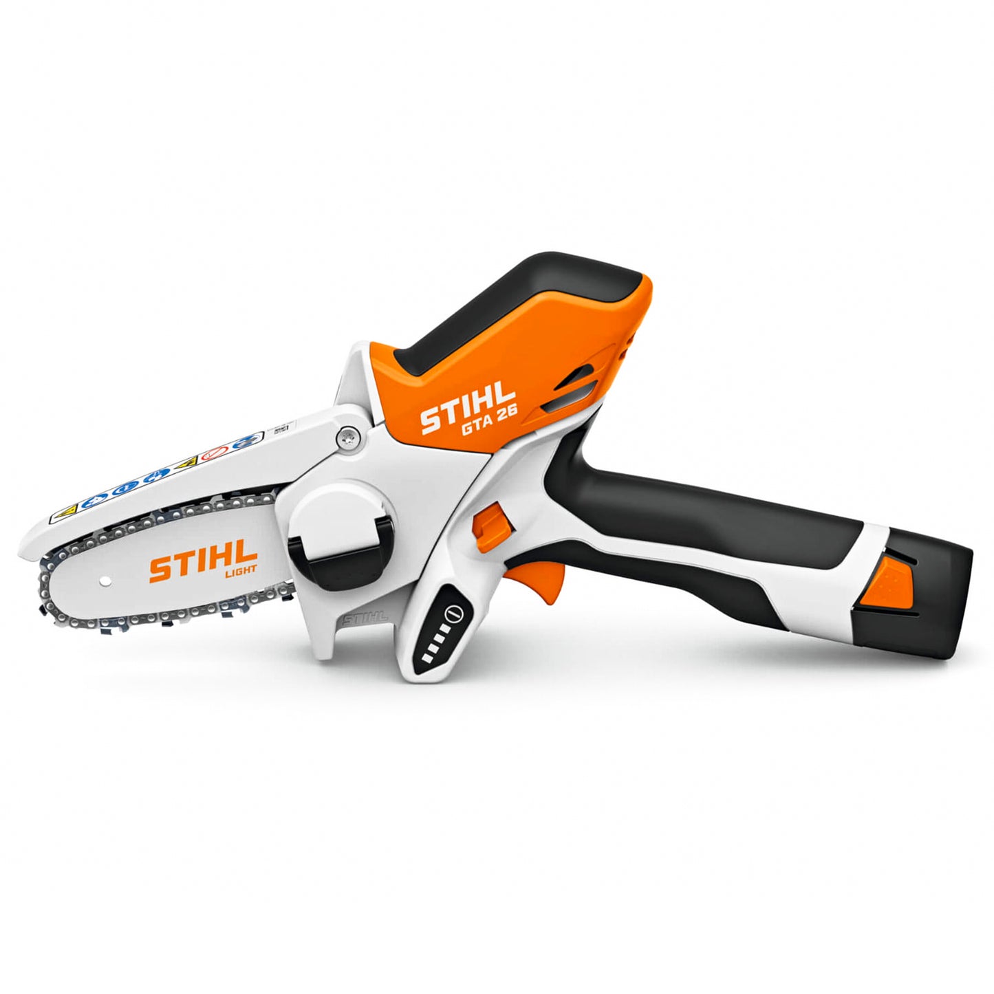 STIHL akumuliatorinis mini pjūklas GTA 26 komplektas
