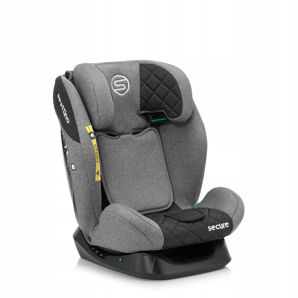 Sesttino Secure Pro automobilinė kėdutė 0-36 40-150cm su miegojimo funkcija ir stogeliu