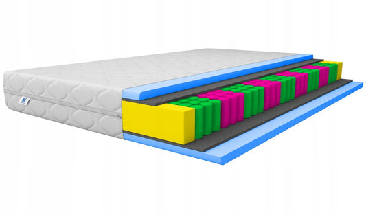 160x200 aukščiausios kokybės kišeninių spyruoklių čiužinys „ProRocket“ patogus H3