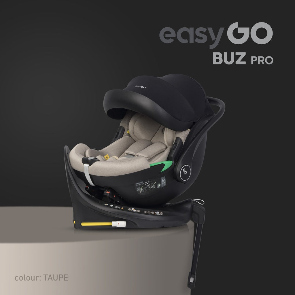 BUZ PRO autokrēsliņš ar grozāmu ISOFIX bāzi I-SIZE 0-13 KG 0-87 CM RWF