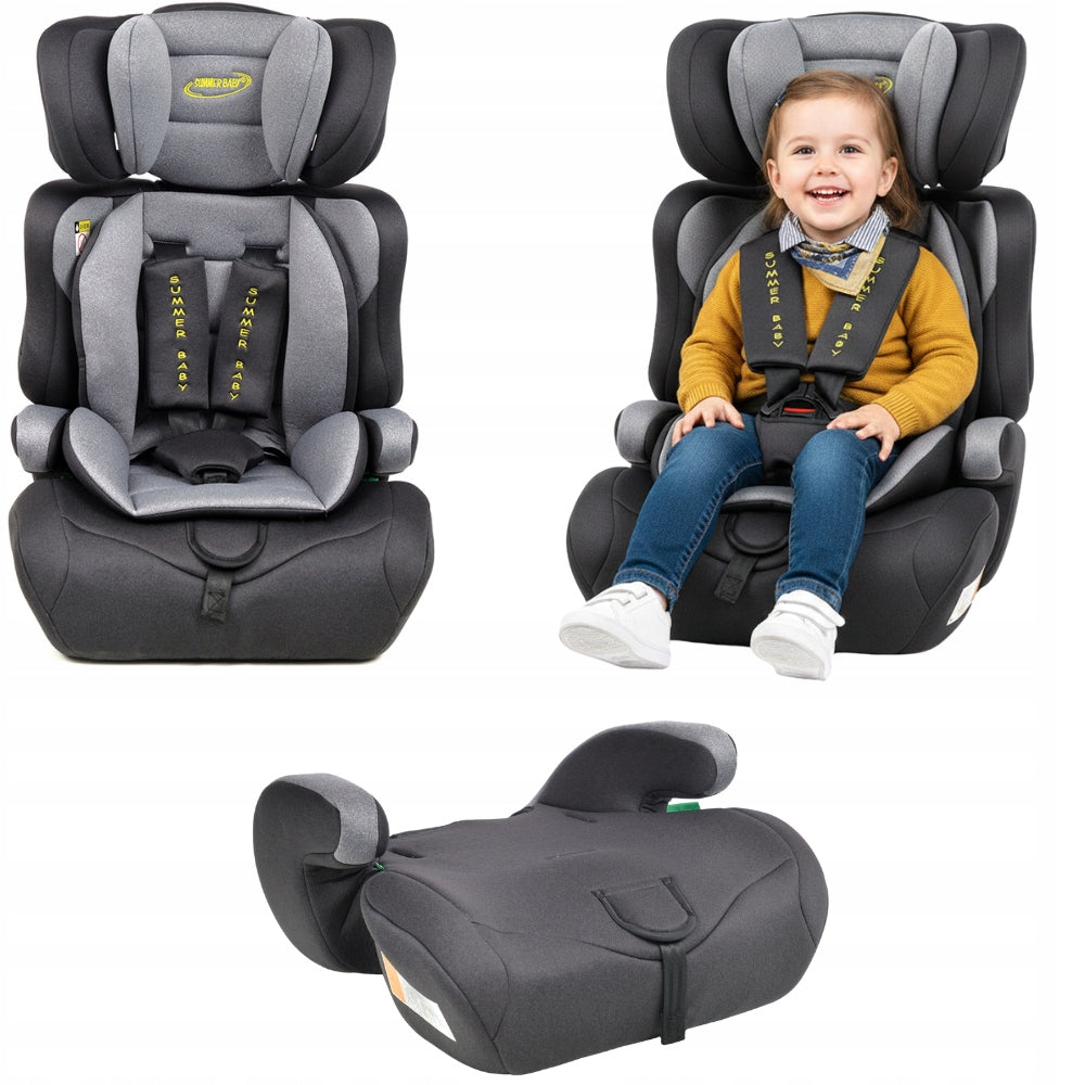 Cosmo i-Size automobilinė kėdutė, 76-150 cm, pilka, 9-36 kg