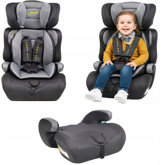 Cosmo i-Size autokrēsliņš, 76-150 cm, pelēks, 9-36 kg