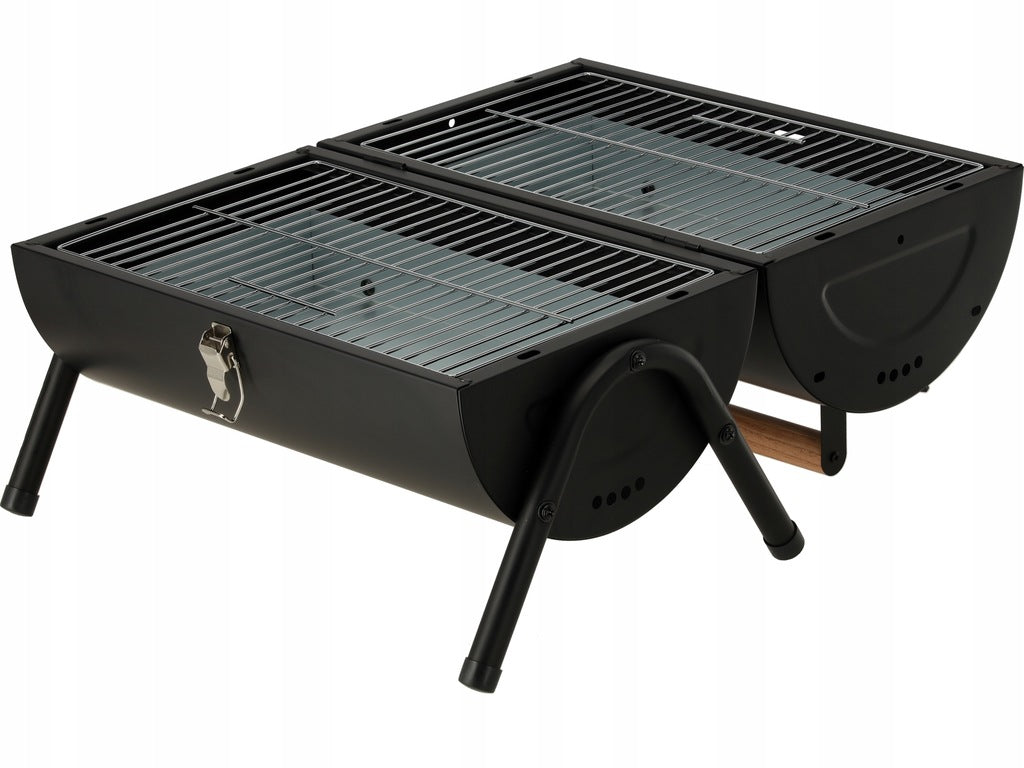 Kaasaskantav söegrill 2 x rest 34x21cm