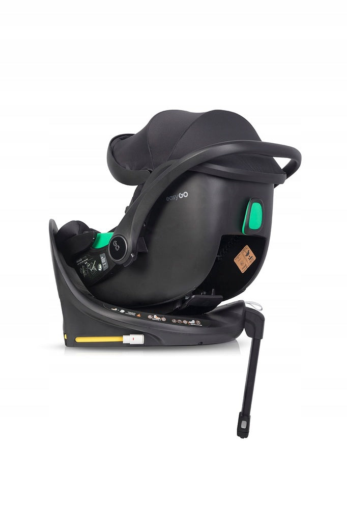 PASUKAMA AUTOMOBILINĖ KĖDUTĖ + ISOFIX PAGRINDAS I-SIZE 0-13 KG 0-87 CM