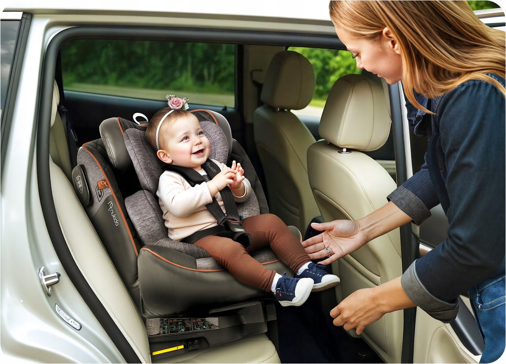 PASUKAMA AUTOMOBILINĖ KĖDUTĖ su KOJA 0-36KG ISOFIX NUKIDO I-SIZE 40-150cm