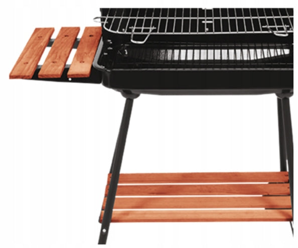 Söegrill riiulitega, rest 53x33 cm