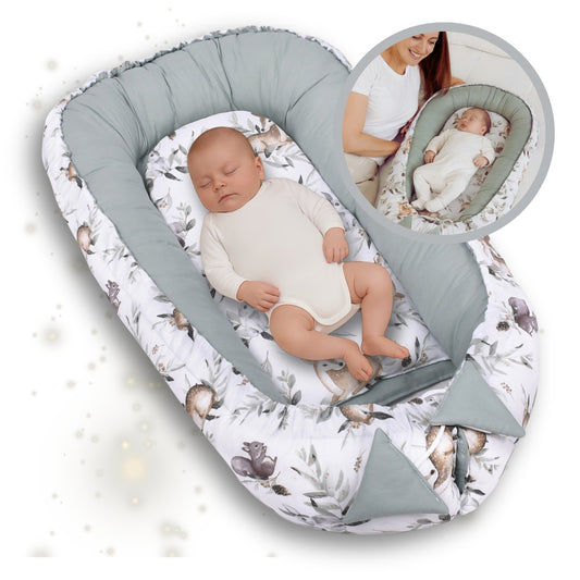 Kūdikio kokonas, lizdelis, žaidimų aptvaras, vystyklai, kūdikio sutiktuvių dovana, „Dreamland“