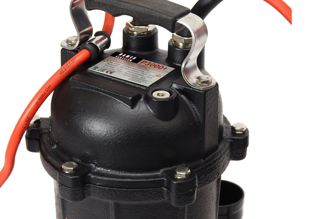 Turbiinpurustiga pump reovee, septikute, muda ja puhta vee pumpamiseks, 750W